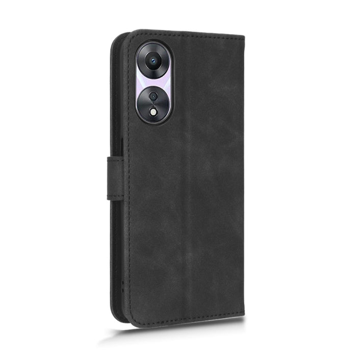 Estuche para teléfono de cuero con tapa magnética Skin Feel, For OPPO A58 5G, For Infinix Hot 20i, For Tecno Pop 6, For Nokia X30 5G, For Xiaomi Civi 2 5G, For UMIDIGI C1