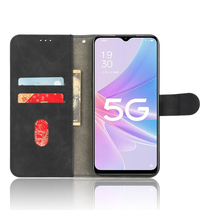 Estuche para teléfono de cuero con tapa magnética Skin Feel, For OPPO A58 5G, For Infinix Hot 20i, For Tecno Pop 6, For Nokia X30 5G, For Xiaomi Civi 2 5G, For UMIDIGI C1