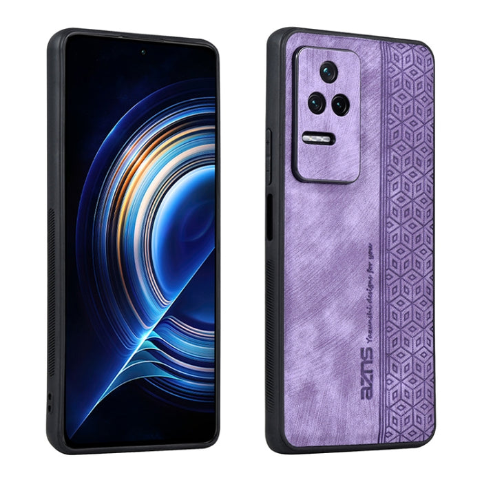 Estuche para teléfono con sensación de piel en relieve AZNS 3D, For Xiaomi Poco F4 / Redmi K40S, For Xiaomi Redmi K50 / K50 Pro, For Xiaomi Redmi Note 11E 5G, For vivo Y35 4G, For OPPO A96 5G / F21 Pro 5G