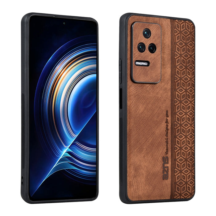 Estuche para teléfono con sensación de piel en relieve AZNS 3D, For Xiaomi Poco F4 / Redmi K40S, For Xiaomi Redmi K50 / K50 Pro, For Xiaomi Redmi Note 11E 5G, For vivo Y35 4G, For OPPO A96 5G / F21 Pro 5G