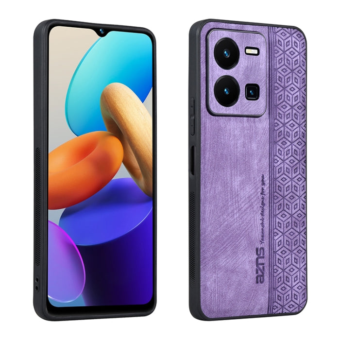 Estuche para teléfono con sensación de piel en relieve AZNS 3D, For Xiaomi Poco F4 / Redmi K40S, For Xiaomi Redmi K50 / K50 Pro, For Xiaomi Redmi Note 11E 5G, For vivo Y35 4G, For OPPO A96 5G / F21 Pro 5G