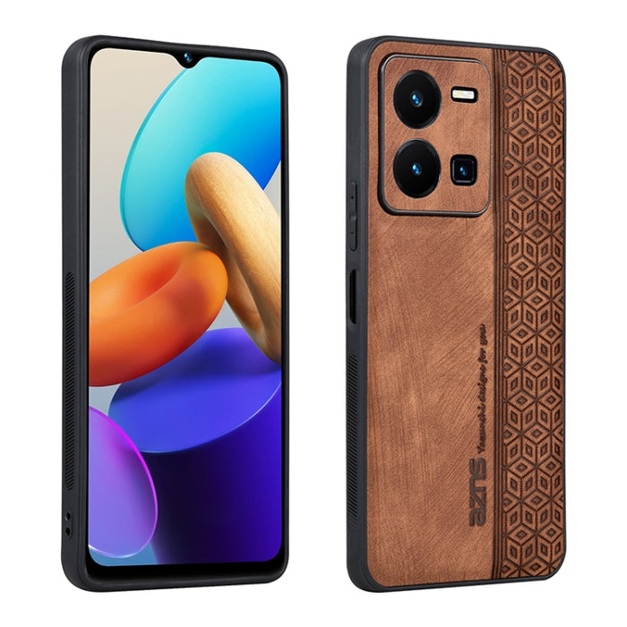 Estuche para teléfono con sensación de piel en relieve AZNS 3D, For Xiaomi Poco F4 / Redmi K40S, For Xiaomi Redmi K50 / K50 Pro, For Xiaomi Redmi Note 11E 5G, For vivo Y35 4G, For OPPO A96 5G / F21 Pro 5G