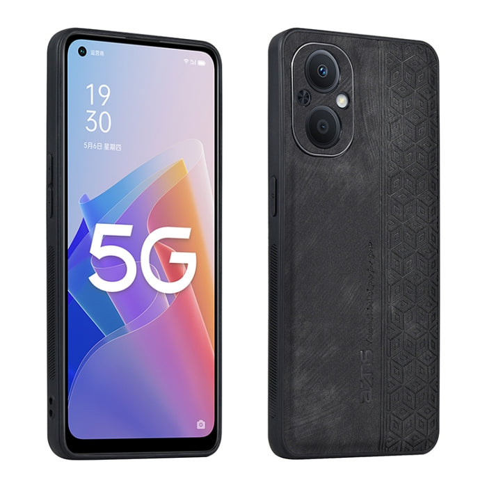 Estuche para teléfono con sensación de piel en relieve AZNS 3D, For Xiaomi Poco F4 / Redmi K40S, For Xiaomi Redmi K50 / K50 Pro, For Xiaomi Redmi Note 11E 5G, For vivo Y35 4G, For OPPO A96 5G / F21 Pro 5G