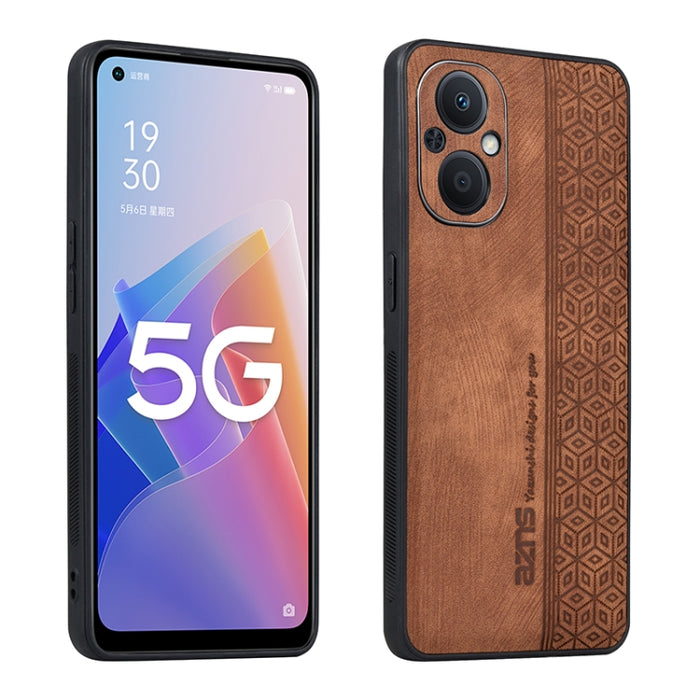 Estuche para teléfono con sensación de piel en relieve AZNS 3D, For Xiaomi Poco F4 / Redmi K40S, For Xiaomi Redmi K50 / K50 Pro, For Xiaomi Redmi Note 11E 5G, For vivo Y35 4G, For OPPO A96 5G / F21 Pro 5G