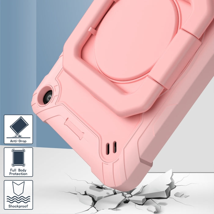 Funda para tableta con soporte para pulsera de silicona + PC, For Amazon Kindle Fire 7 2022, For iPad 10th Gen 10.9 2022, For Lenovo Tab M10 Plus 10.6 3rd Gen 2022