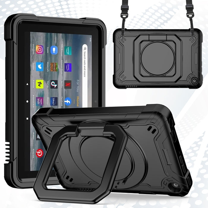 Funda para tableta con soporte para pulsera de silicona + PC, For Amazon Kindle Fire 7 2022, For iPad 10th Gen 10.9 2022, For Lenovo Tab M10 Plus 10.6 3rd Gen 2022