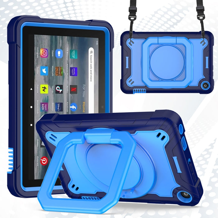 Funda para tableta con soporte para pulsera de silicona + PC, For Amazon Kindle Fire 7 2022, For iPad 10th Gen 10.9 2022, For Lenovo Tab M10 Plus 10.6 3rd Gen 2022