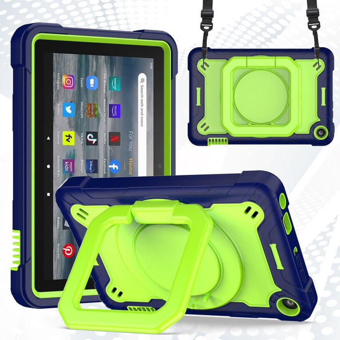 Funda para tableta con soporte para pulsera de silicona + PC, For Amazon Kindle Fire 7 2022, For iPad 10th Gen 10.9 2022, For Lenovo Tab M10 Plus 10.6 3rd Gen 2022