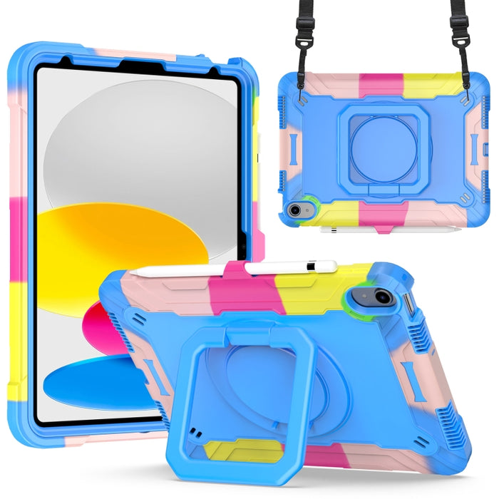 Funda para tableta con soporte para pulsera de silicona + PC, For Amazon Kindle Fire 7 2022, For iPad 10th Gen 10.9 2022, For Lenovo Tab M10 Plus 10.6 3rd Gen 2022