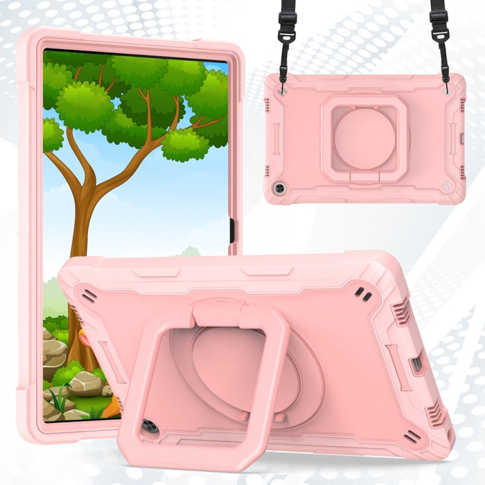 Funda para tableta con soporte para pulsera de silicona + PC, For Amazon Kindle Fire 7 2022, For iPad 10th Gen 10.9 2022, For Lenovo Tab M10 Plus 10.6 3rd Gen 2022