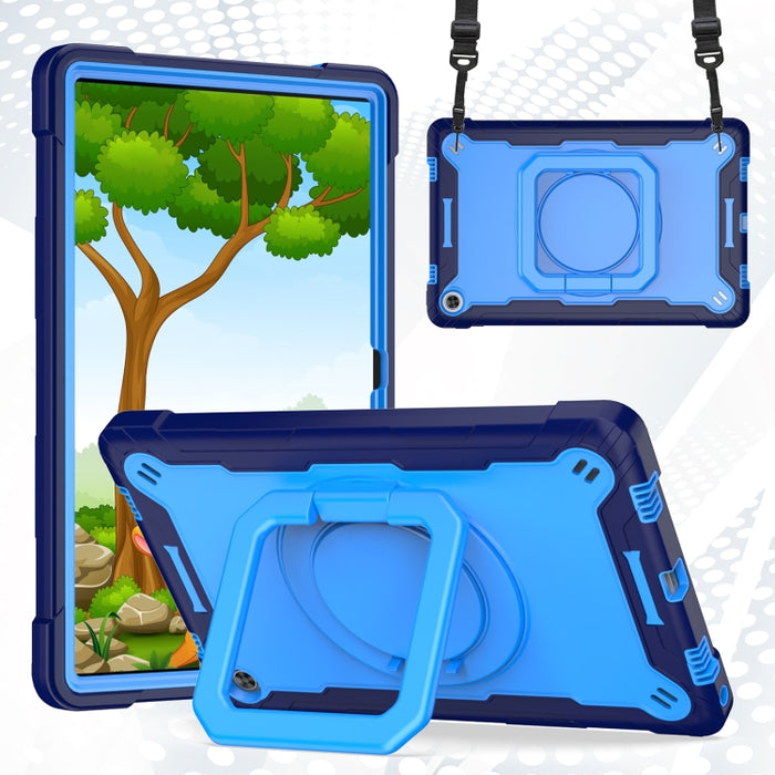 Funda para tableta con soporte para pulsera de silicona + PC, For Amazon Kindle Fire 7 2022, For iPad 10th Gen 10.9 2022, For Lenovo Tab M10 Plus 10.6 3rd Gen 2022