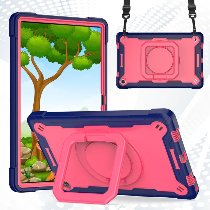 Funda para tableta con soporte para pulsera de silicona + PC, For Amazon Kindle Fire 7 2022, For iPad 10th Gen 10.9 2022, For Lenovo Tab M10 Plus 10.6 3rd Gen 2022