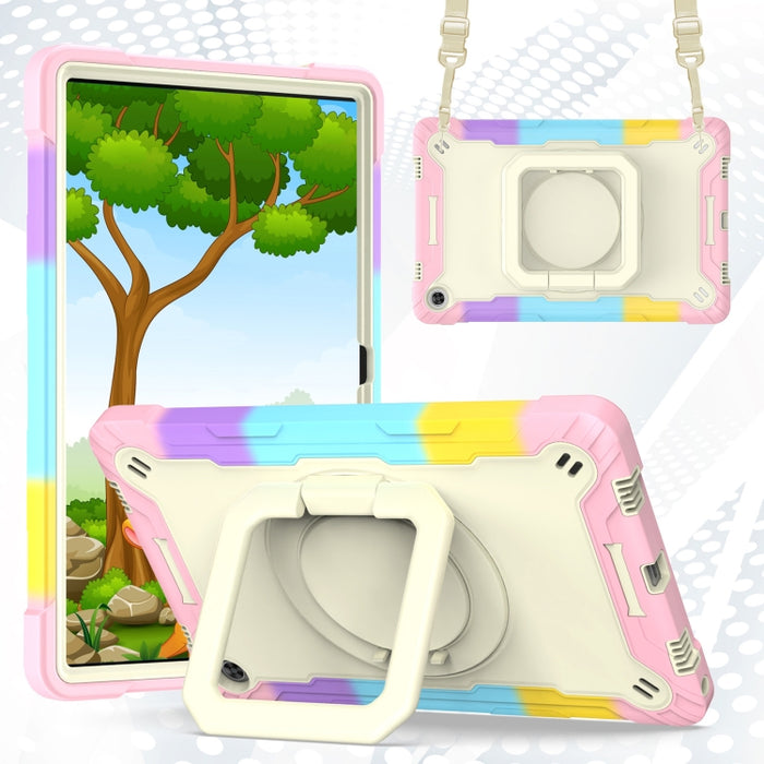 Funda para tableta con soporte para pulsera de silicona + PC, For Amazon Kindle Fire 7 2022, For iPad 10th Gen 10.9 2022, For Lenovo Tab M10 Plus 10.6 3rd Gen 2022