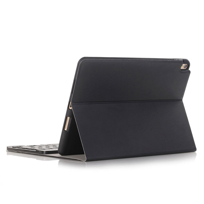 Estuche de tableta de cuero con teclado Bluetooth desmontable, For iPad Air 3 / Pro 10.5 / 10.2