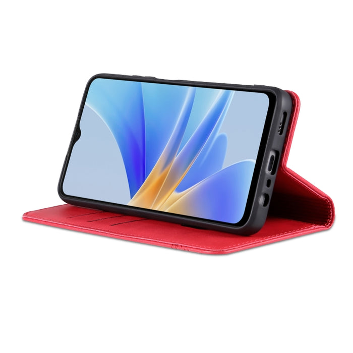 AZNS Funda de cuero con tapa magnética con textura de becerro para teléfono, For OPPO A17, For Xiaomi 12T / 12T Pro / Redmi K50 Ultra
