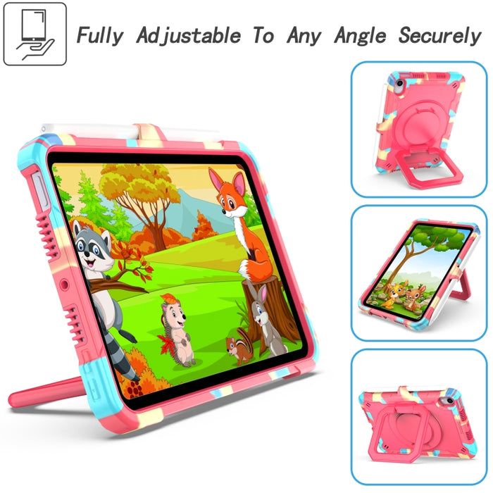 Funda para tableta con soporte para pulsera de silicona + PC, For iPad mini 2024 / mini 6, For Samsung Galaxy Tab A8 10.5 2021, For Samsung Galaxy Tab S7 / S8