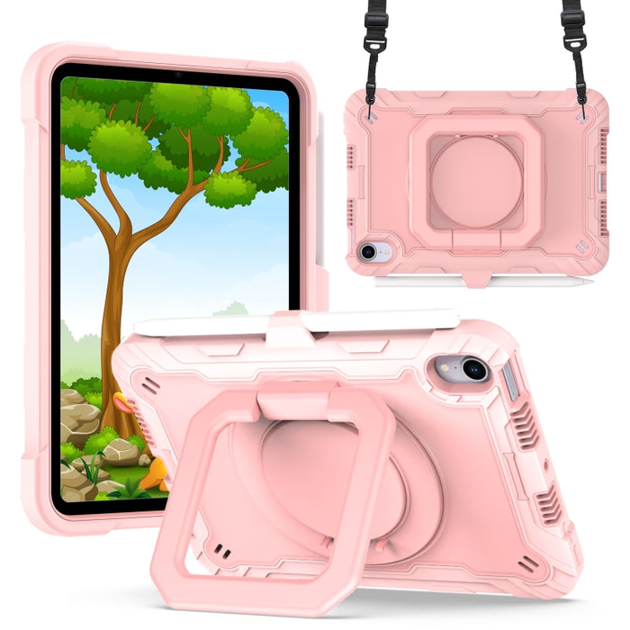 Funda para tableta con soporte para pulsera de silicona + PC, For iPad mini 2024 / mini 6, For Samsung Galaxy Tab A8 10.5 2021, For Samsung Galaxy Tab S7 / S8