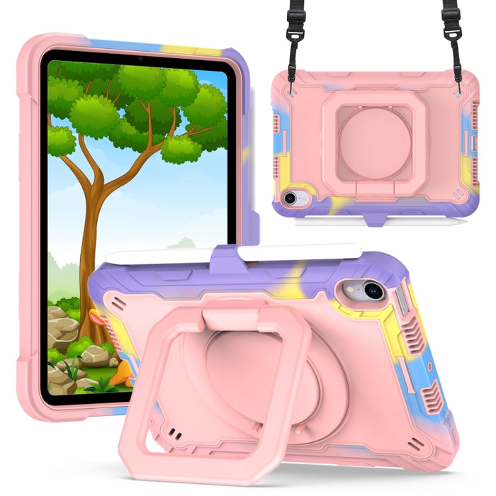 Funda para tableta con soporte para pulsera de silicona + PC, For iPad mini 2024 / mini 6, For Samsung Galaxy Tab A8 10.5 2021, For Samsung Galaxy Tab S7 / S8