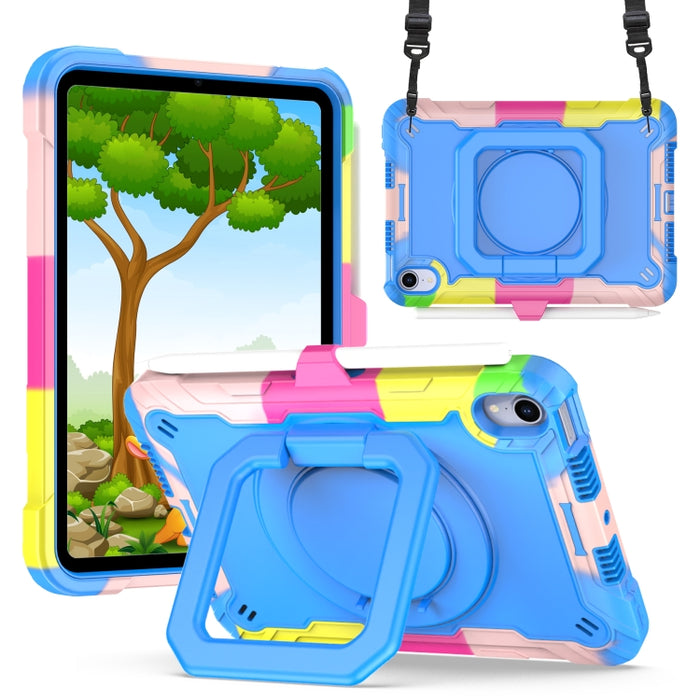 Funda para tableta con soporte para pulsera de silicona + PC, For iPad mini 2024 / mini 6, For Samsung Galaxy Tab A8 10.5 2021, For Samsung Galaxy Tab S7 / S8