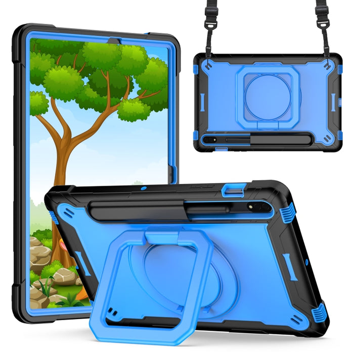 Funda para tableta con soporte para pulsera de silicona + PC, For iPad mini 2024 / mini 6, For Samsung Galaxy Tab A8 10.5 2021, For Samsung Galaxy Tab S7 / S8