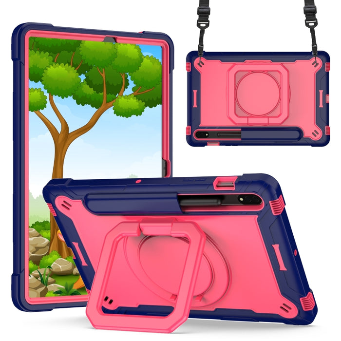 Funda para tableta con soporte para pulsera de silicona + PC, For iPad mini 2024 / mini 6, For Samsung Galaxy Tab A8 10.5 2021, For Samsung Galaxy Tab S7 / S8