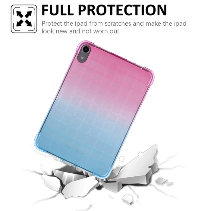 Funda de tableta de TPU con degradado cuadrado, For iPad 10th Gen 10.9 2022