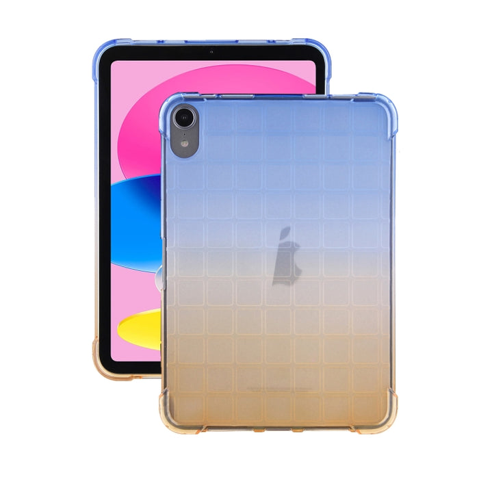 Funda de tableta de TPU con degradado cuadrado, For iPad 10th Gen 10.9 2022