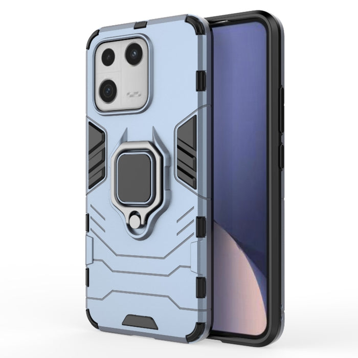 Caja de teléfono PC + TPU a prueba de golpes con soporte de anillo magnético, For Xiaomi 13, For Xiaomi 13 Pro