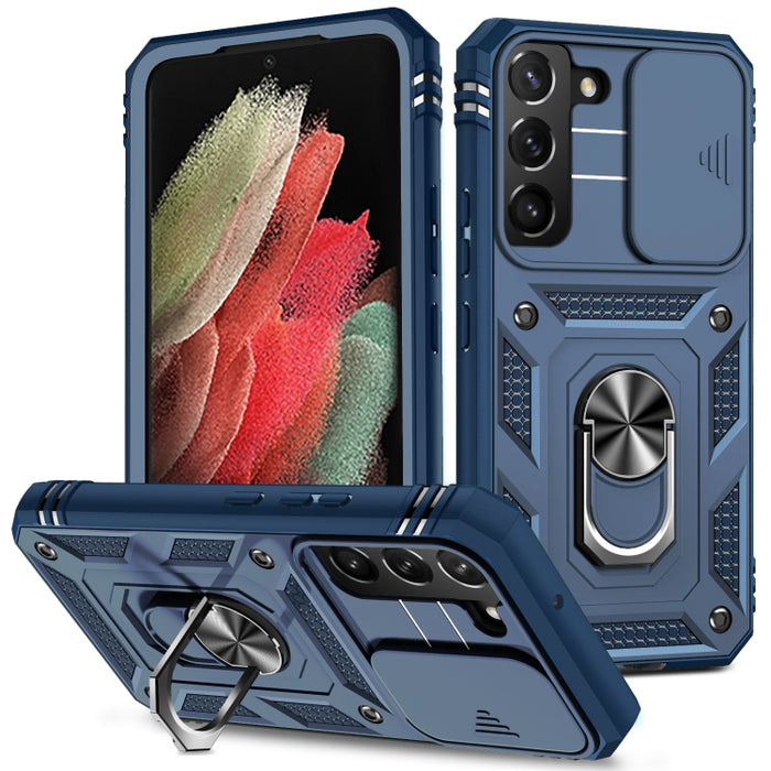 Funda deslizante para cámara TPU + funda para teléfono PC, For Samsung Galaxy S22 5G, For Samsung Galaxy S22+ 5G, For Samsung Galaxy S22 Ultra 5G, For Samsung Galaxy A33 5G, For Samsung Galaxy Note20 Ultra, For Motorola Moto G Play 2021                ...