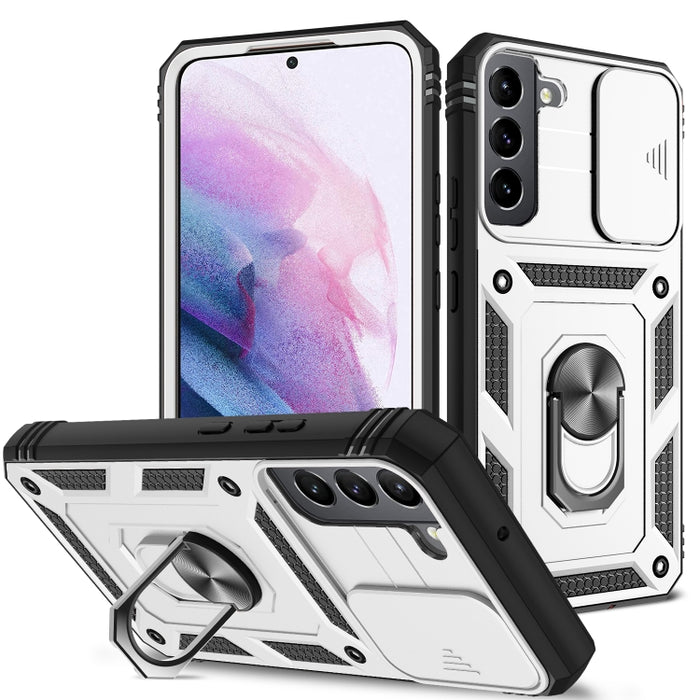 Funda deslizante para cámara TPU + funda para teléfono PC, For Samsung Galaxy S22 5G, For Samsung Galaxy S22+ 5G, For Samsung Galaxy S22 Ultra 5G, For Samsung Galaxy A33 5G, For Samsung Galaxy Note20 Ultra, For Motorola Moto G Play 2021                ...