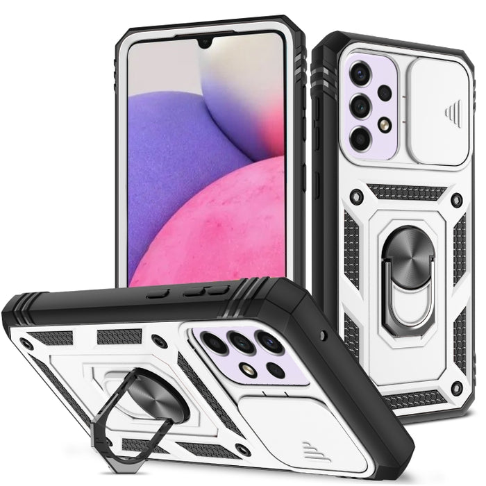 Funda deslizante para cámara TPU + funda para teléfono PC, For Samsung Galaxy S22 5G, For Samsung Galaxy S22+ 5G, For Samsung Galaxy S22 Ultra 5G, For Samsung Galaxy A33 5G, For Samsung Galaxy Note20 Ultra, For Motorola Moto G Play 2021                ...