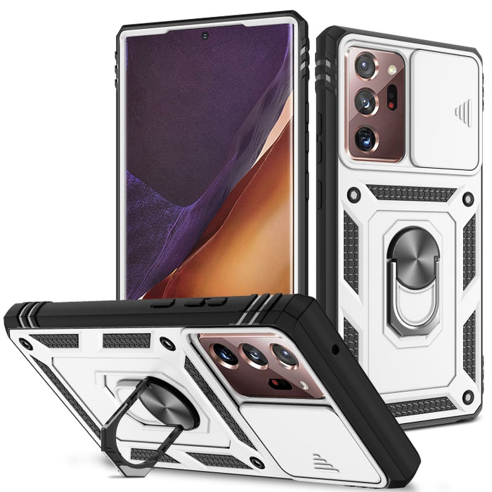 Funda deslizante para cámara TPU + funda para teléfono PC, For Samsung Galaxy S22 5G, For Samsung Galaxy S22+ 5G, For Samsung Galaxy S22 Ultra 5G, For Samsung Galaxy A33 5G, For Samsung Galaxy Note20 Ultra, For Motorola Moto G Play 2021                ...