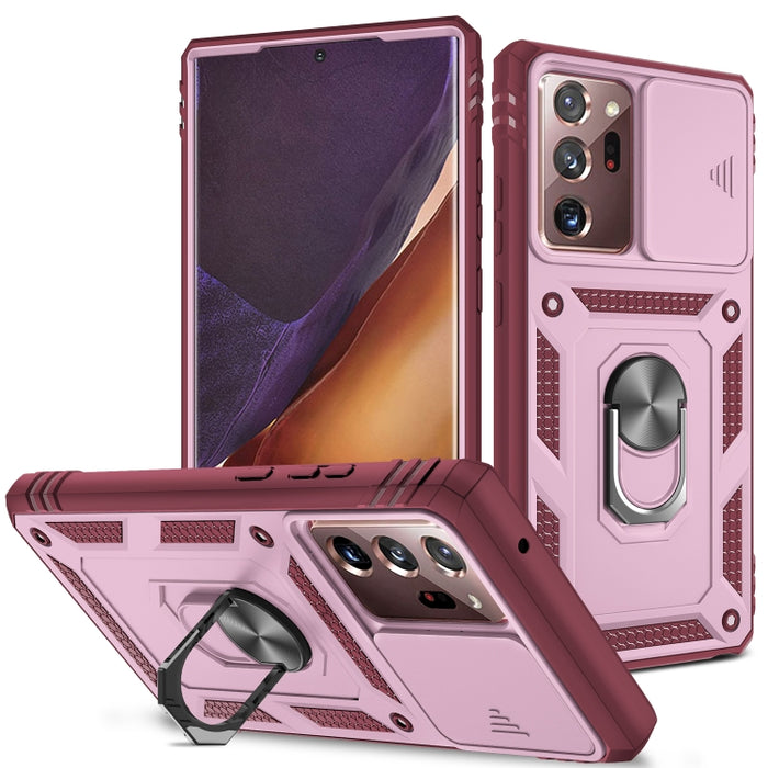 Funda deslizante para cámara TPU + funda para teléfono PC, For Samsung Galaxy S22 5G, For Samsung Galaxy S22+ 5G, For Samsung Galaxy S22 Ultra 5G, For Samsung Galaxy A33 5G, For Samsung Galaxy Note20 Ultra, For Motorola Moto G Play 2021                ...