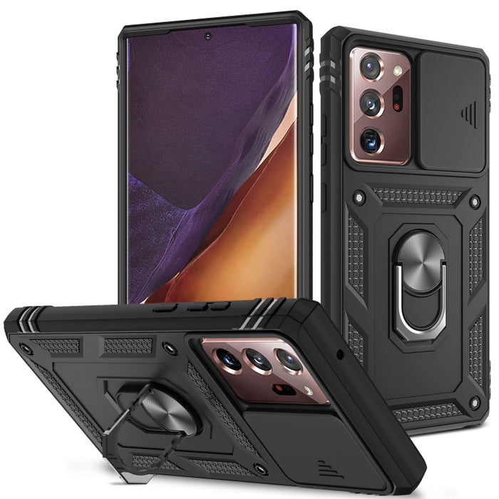 Funda deslizante para cámara TPU + funda para teléfono PC, For Samsung Galaxy S22 5G, For Samsung Galaxy S22+ 5G, For Samsung Galaxy S22 Ultra 5G, For Samsung Galaxy A33 5G, For Samsung Galaxy Note20 Ultra, For Motorola Moto G Play 2021                ...