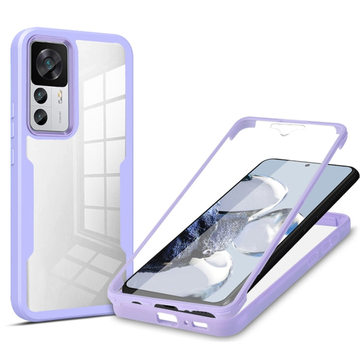 Estuche para teléfono de cobertura total de 360 grados, For Xiaomi 12T / 12T Pro