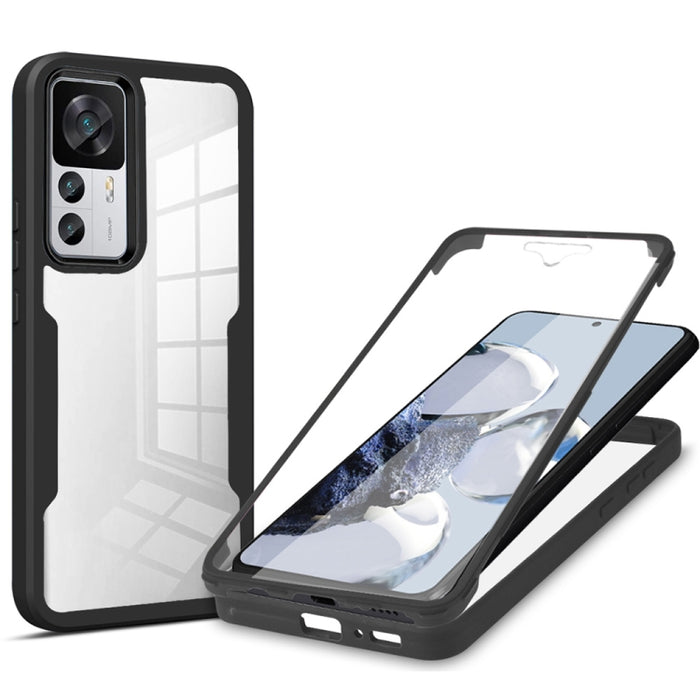 Estuche para teléfono de cobertura total de 360 grados, For Xiaomi 12T / 12T Pro