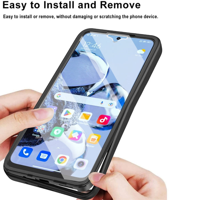 Estuche para teléfono de cobertura total de 360 grados, For Xiaomi 12T / 12T Pro