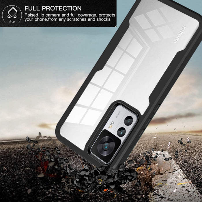 Estuche para teléfono de cobertura total de 360 grados, For Xiaomi 12T / 12T Pro