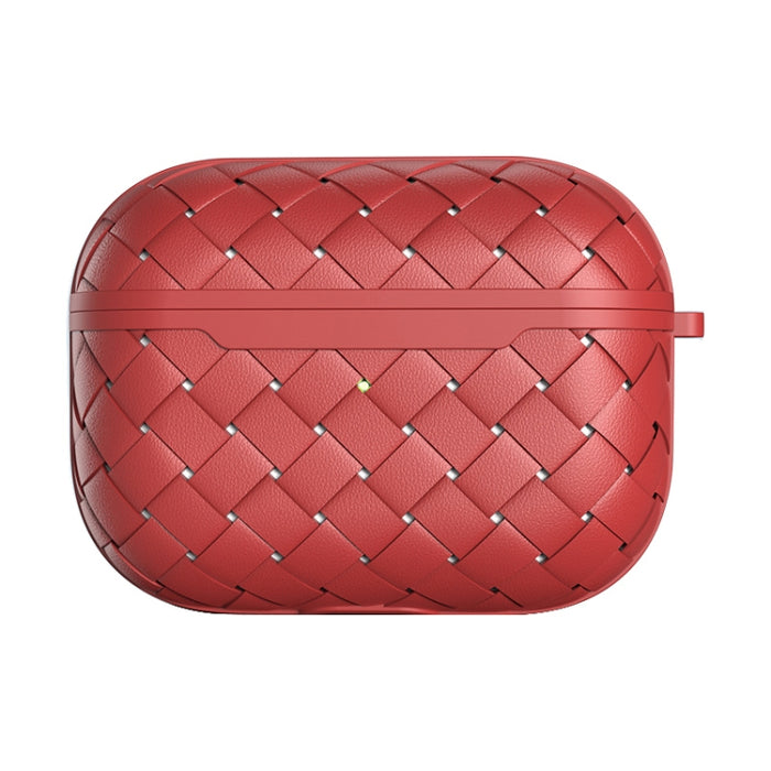 Funda protectora para auriculares inalámbricos de TPU con textura de tejido