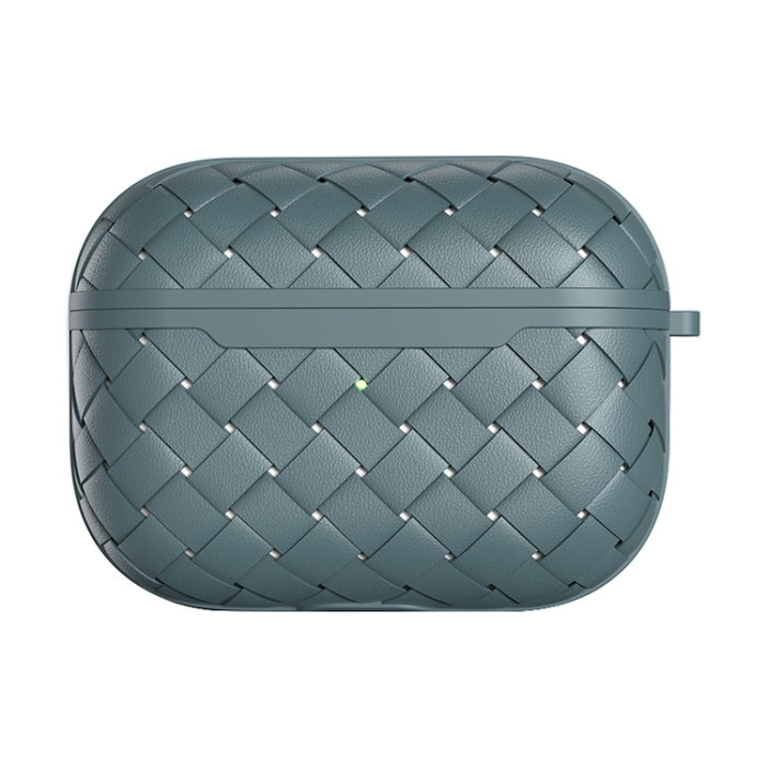 Funda protectora para auriculares inalámbricos de TPU con textura de tejido
