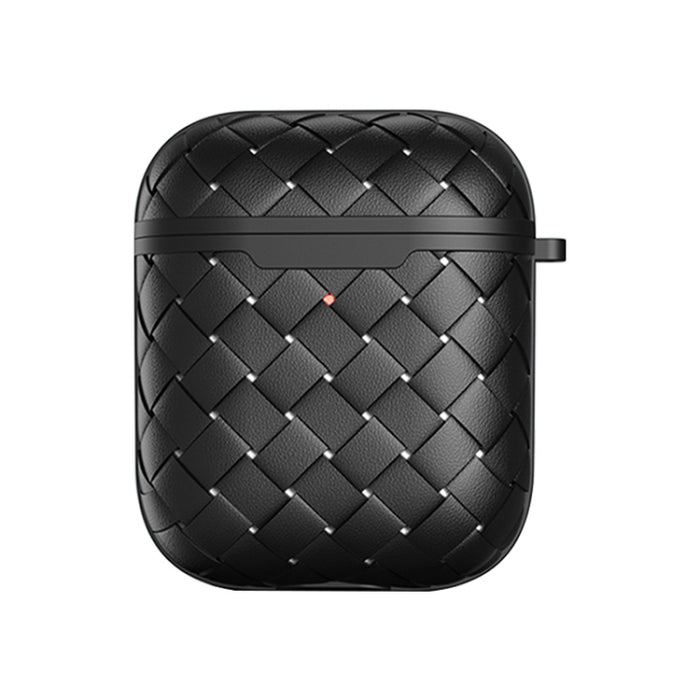 Funda protectora para auriculares inalámbricos de TPU con textura de tejido