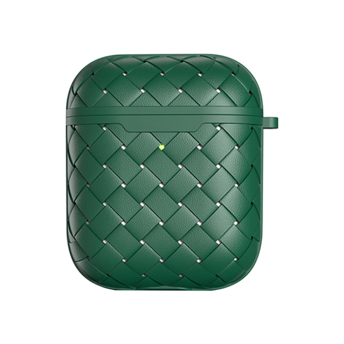 Funda protectora para auriculares inalámbricos de TPU con textura de tejido