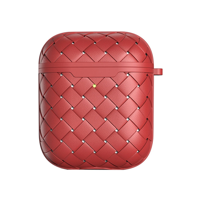 Funda protectora para auriculares inalámbricos de TPU con textura de tejido