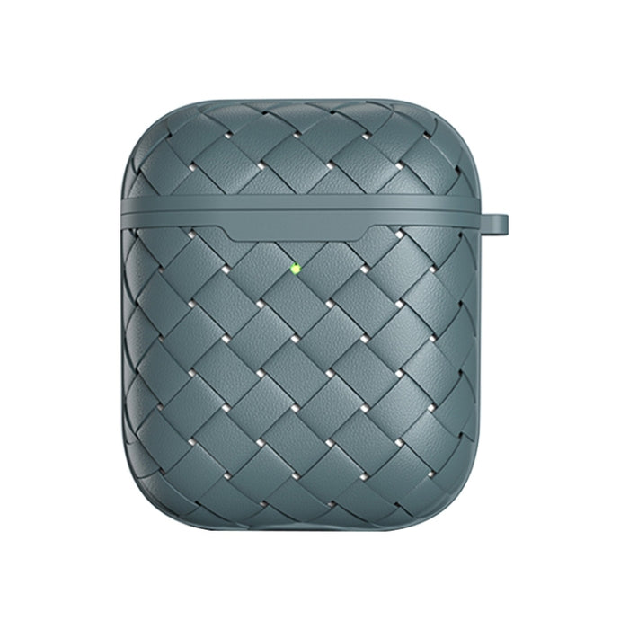 Funda protectora para auriculares inalámbricos de TPU con textura de tejido