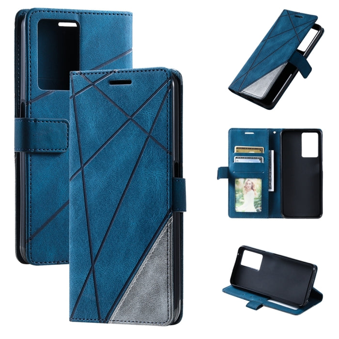 Estuche para teléfono de cuero con empalme de sensación de piel, For OPPO A57 2022, For Realme C30 4G, For Samsung Galaxy S23 5G, For Samsung Galaxy S23+ 5G, For Xiaomi 12T / Redmi K50 Ultra, For Samsung Galaxy S23 Ultra 5G, For Xiaomi Redmi 11 Prime 4...