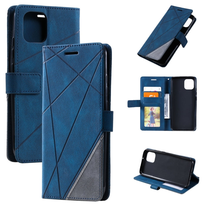 Estuche para teléfono de cuero con empalme de sensación de piel, For OPPO A57 2022, For Realme C30 4G, For Samsung Galaxy S23 5G, For Samsung Galaxy S23+ 5G, For Xiaomi 12T / Redmi K50 Ultra, For Samsung Galaxy S23 Ultra 5G, For Xiaomi Redmi 11 Prime 4...