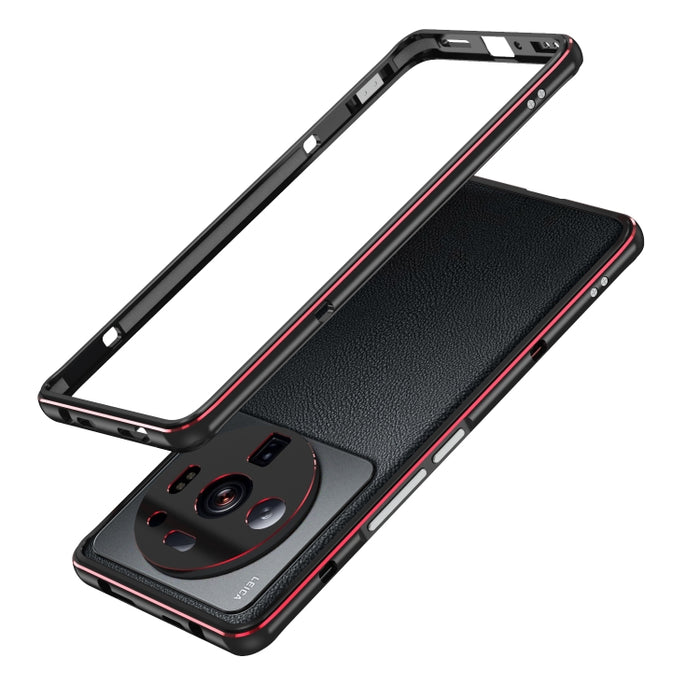 Estuche protector para teléfono con marco de metal Aurora, For Xiaomi 12S Ultra