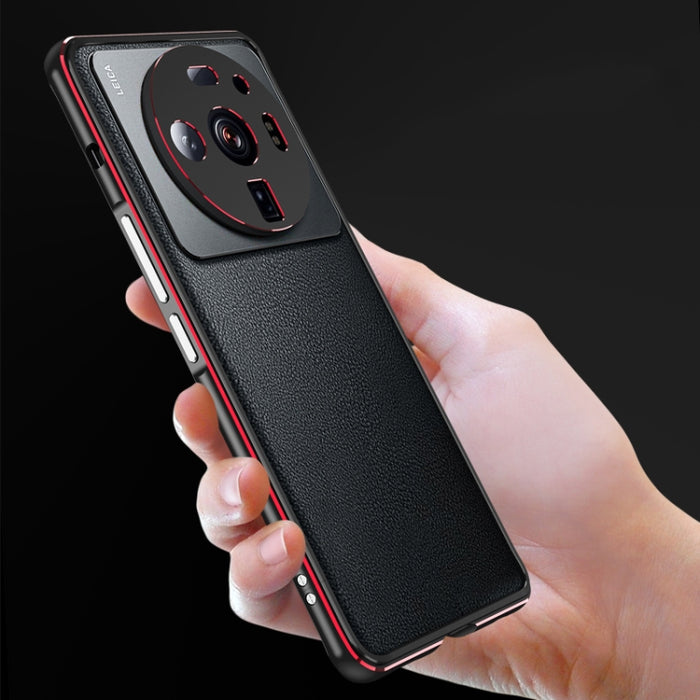 Estuche protector para teléfono con marco de metal Aurora, For Xiaomi 12S Ultra
