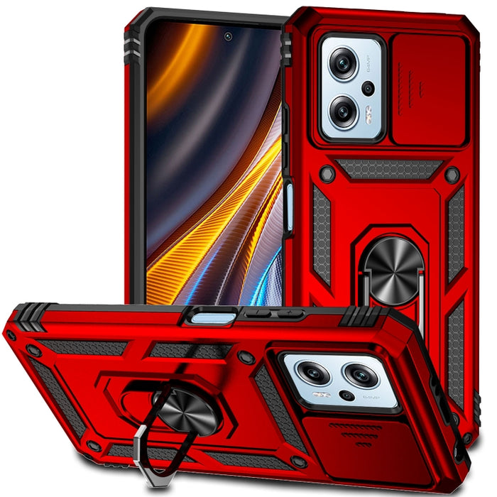 Estuche para teléfono con soporte deslizante Camshield, For Xiaomi Redmi Note 11T Pro, For Xiaomi 12T/12T Pro/Redmi K50 Ultra, For Motorola Moto G52/G82