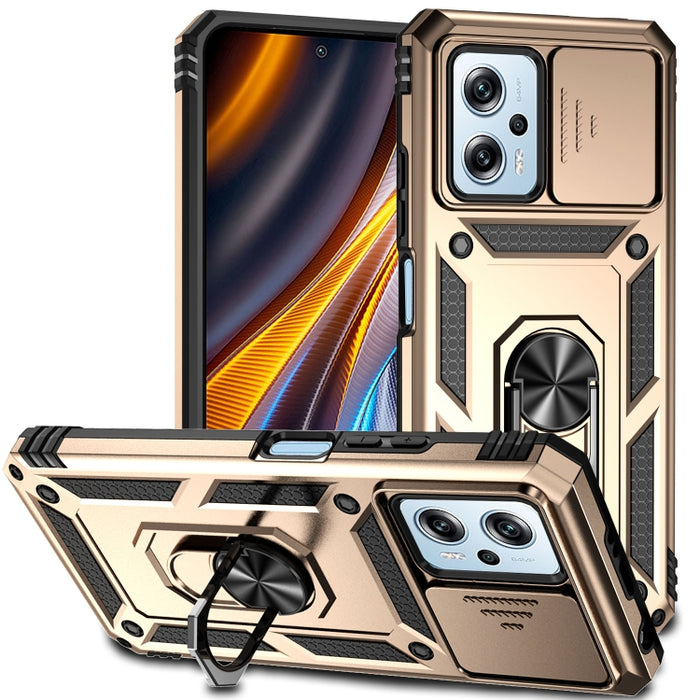 Estuche para teléfono con soporte deslizante Camshield, For Xiaomi Redmi Note 11T Pro, For Xiaomi 12T/12T Pro/Redmi K50 Ultra, For Motorola Moto G52/G82
